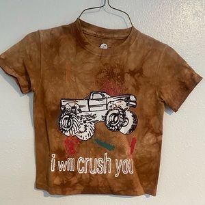 NWT The Mountain Boys S, M I will Crush You Monster Truck Tee